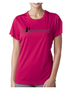 Pink performance t-shirt