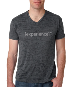 Grey burnout t-shirt with original logo